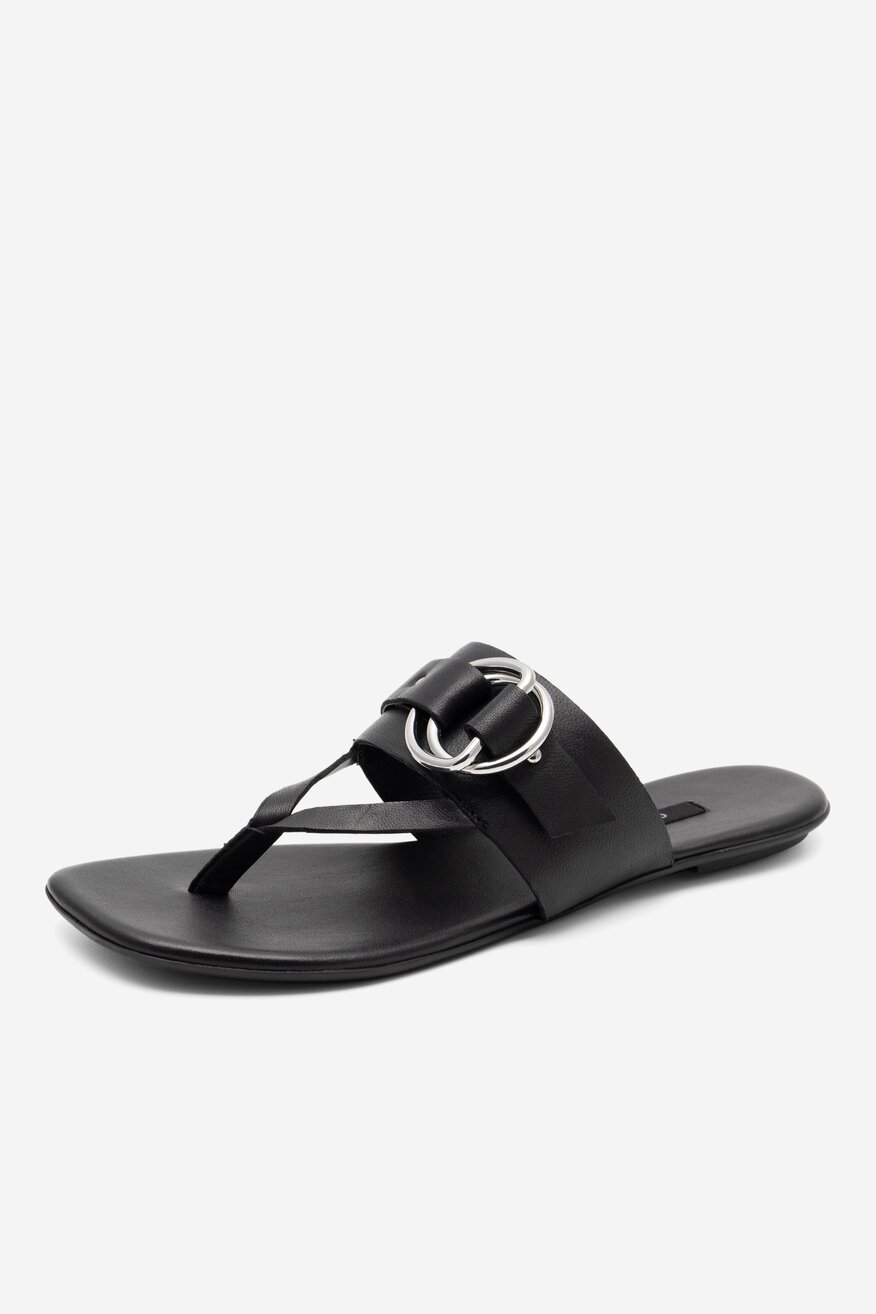 Klapki Gino Rossi YUNA-4220 Czarny