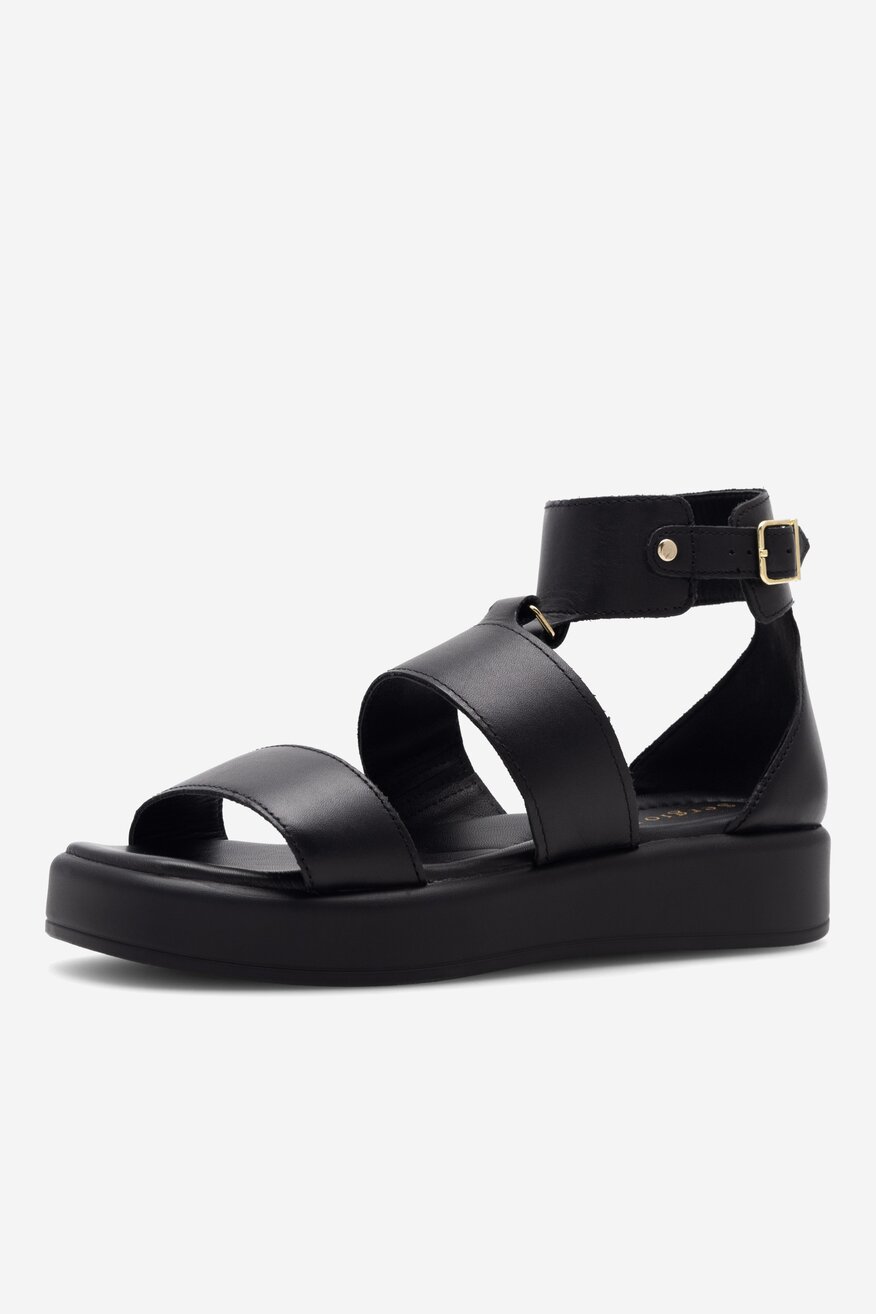 Sandały Sergio Bardi ARC-B1036-01SB Czarny