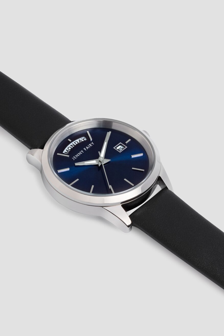 Zegarek Jenny Fairy JF WOMEN WATCH 0201121222 Granatowy