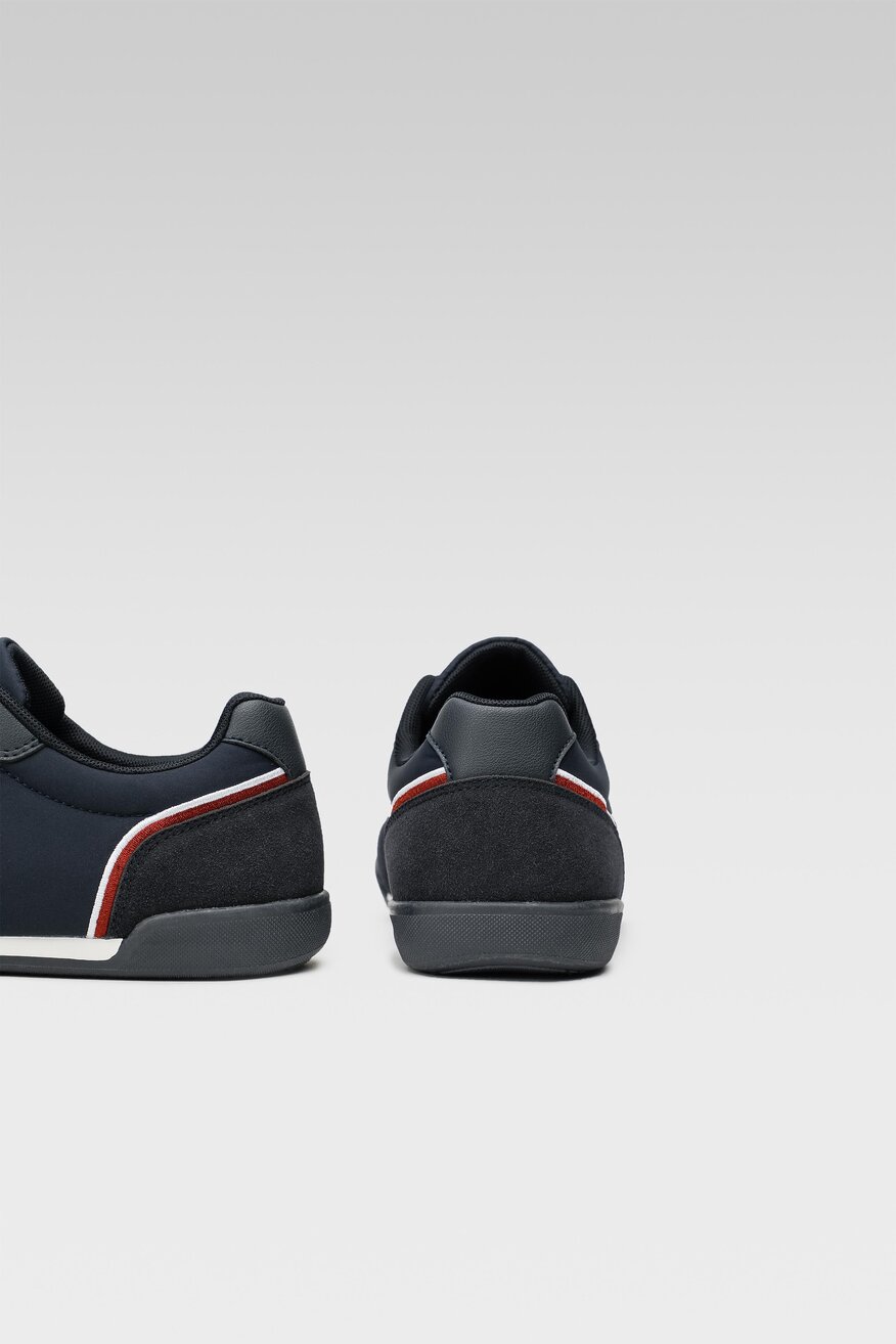 Półbuty Lanetti MP07-01458-03 Granatowy