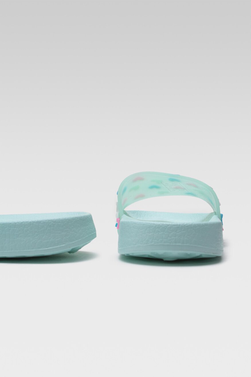 Klapki basenowe Nelli Blu SS23-69536 Zielony