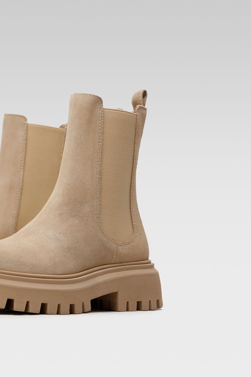 Botki Badura RST-LONDRA-01 Beżowy