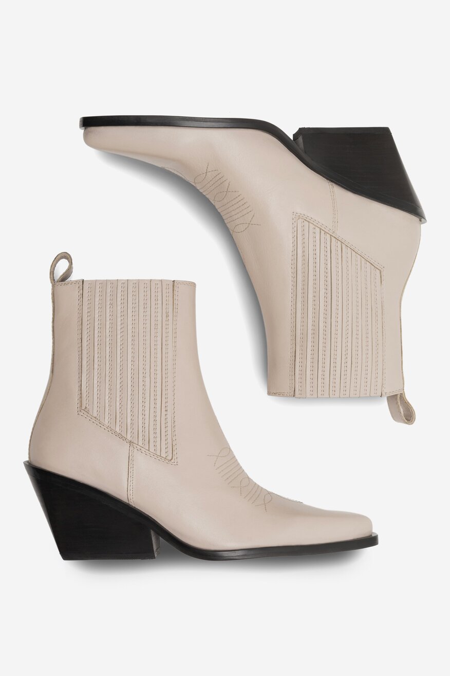 Botki Badura COIMBRA-110432 Biały