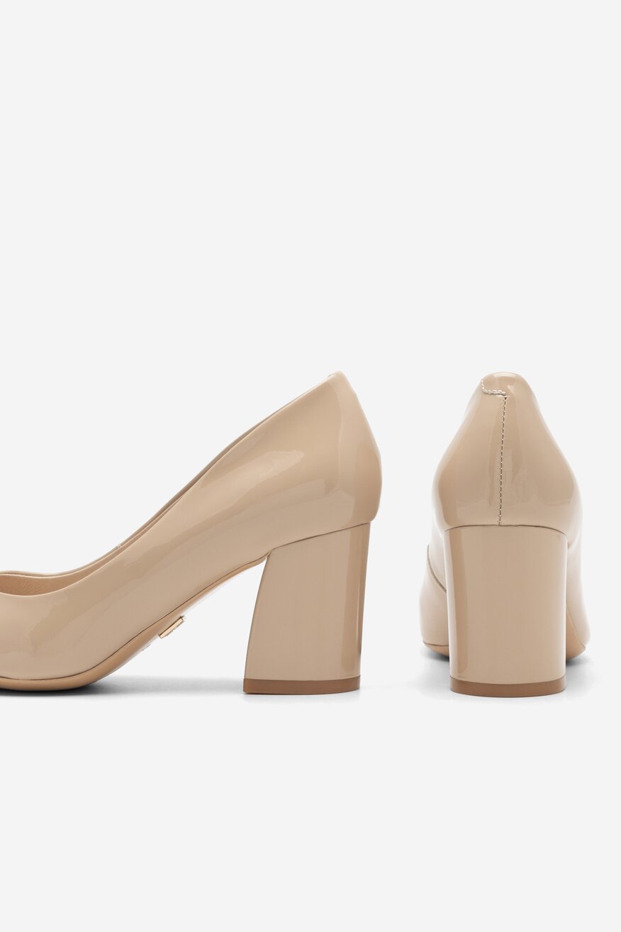 Czółenka Gino Rossi 71446-02L Beżowy