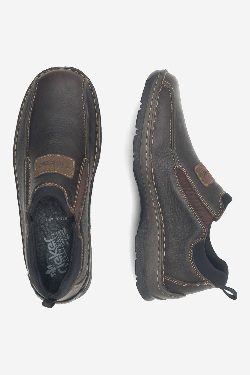 Półbuty Rieker 05363-25 Brązowy