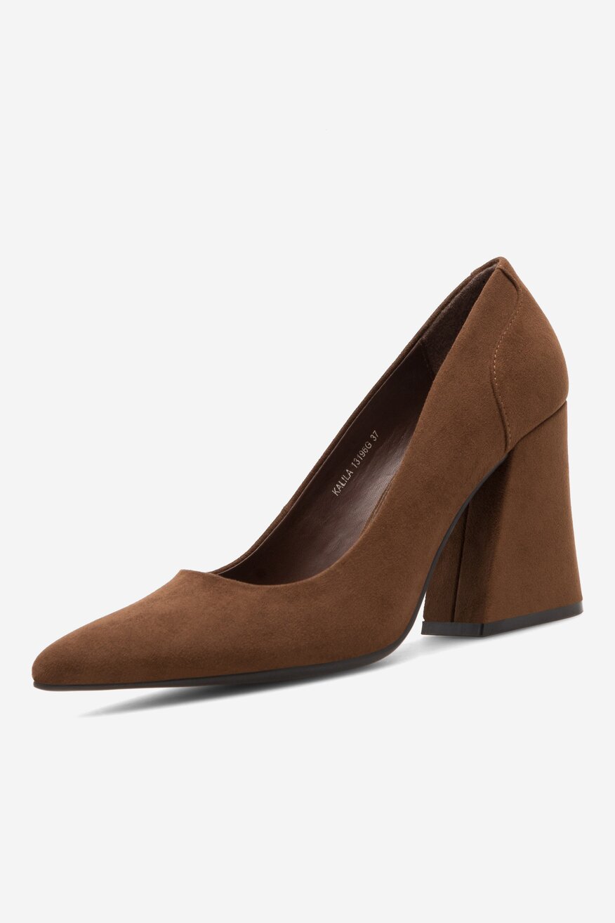 Czółenka NINE WEST KALILA 13196G Brązowy