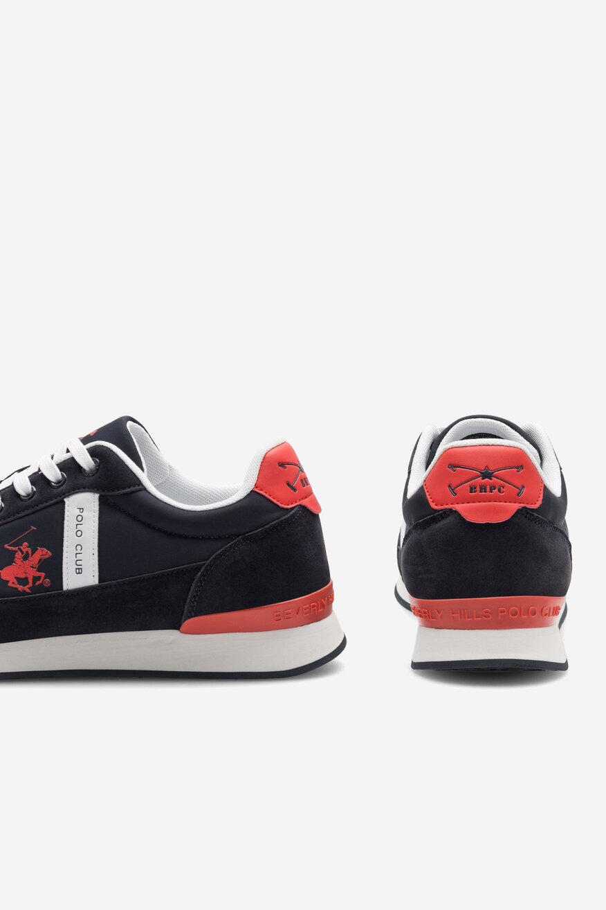 Sneakers Beverly Hills Polo Club AMICI-01 Granatowy