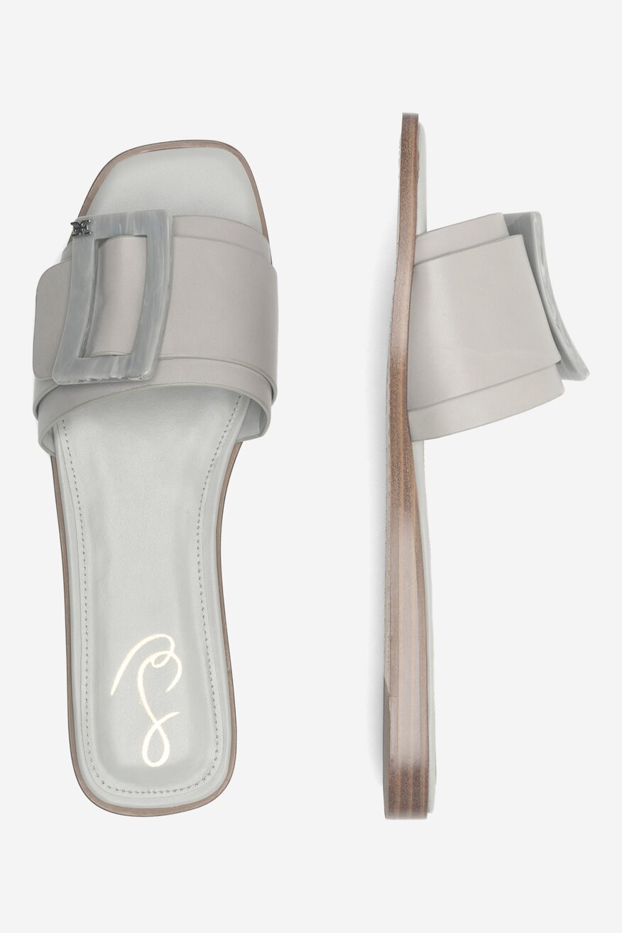 Klapki SAM EDELMAN H5819L5020 Szary