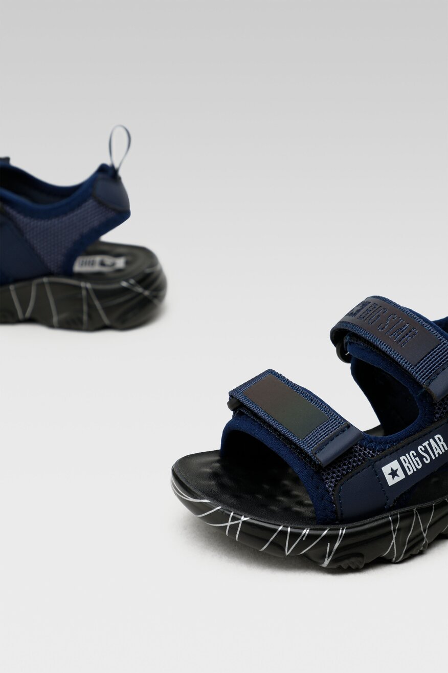 Sandały Big Star JJ374156C Granatowy