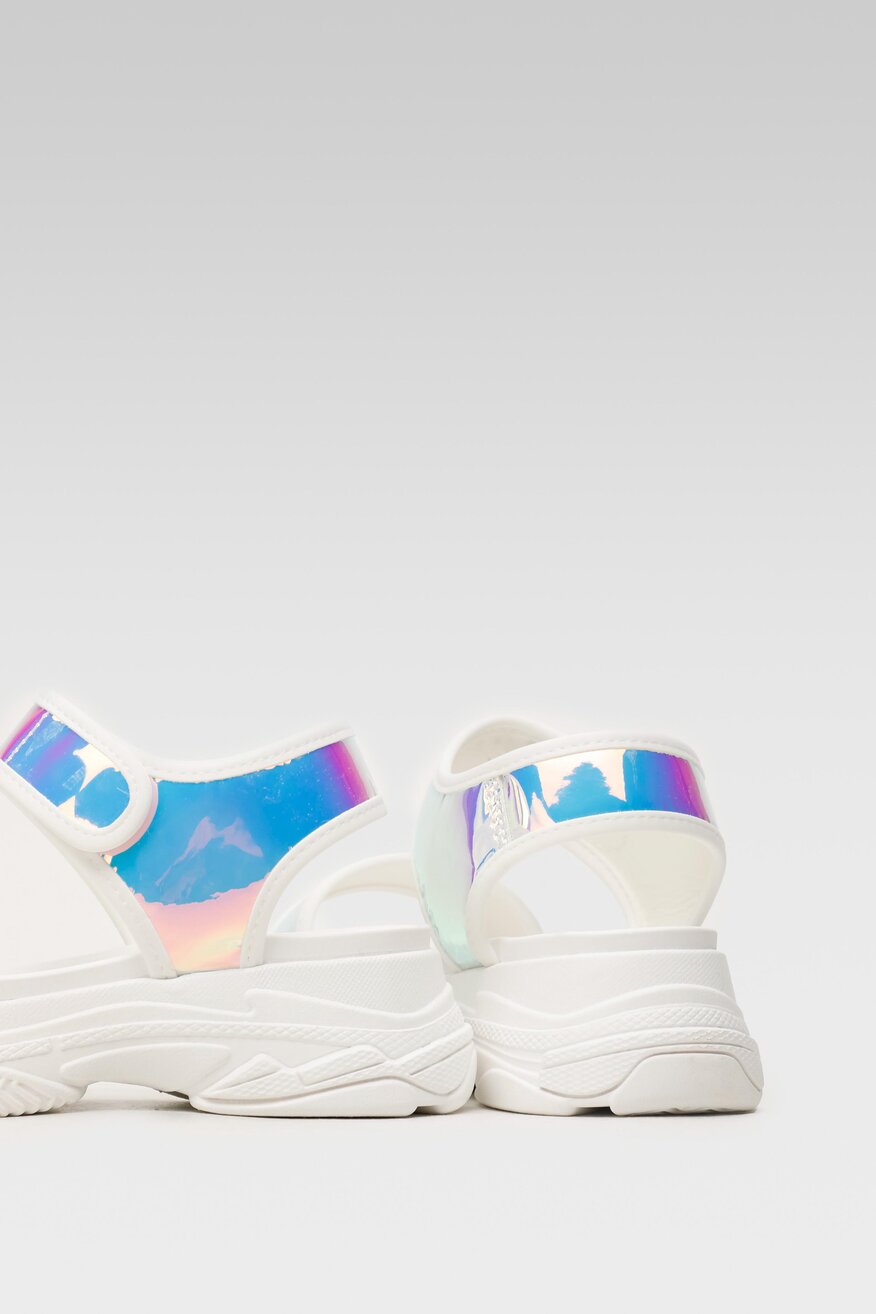 Sandały Nylon Red AJA0924-11 Biały