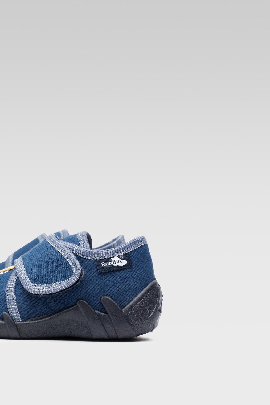 Kapcie RenBut 13-110 Granatowy
