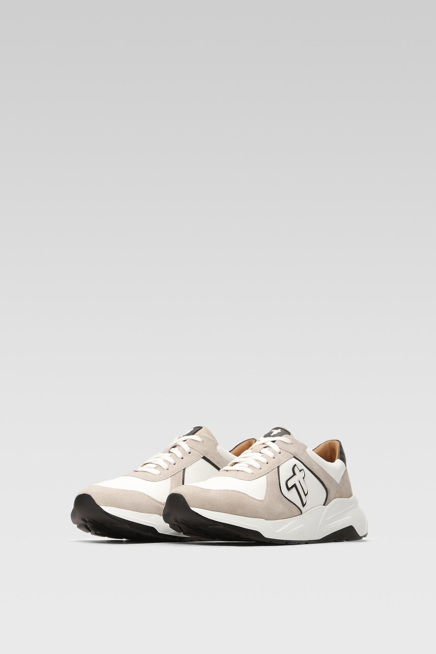 Półbuty Togoshi MI07-B112-A942-01 Biały