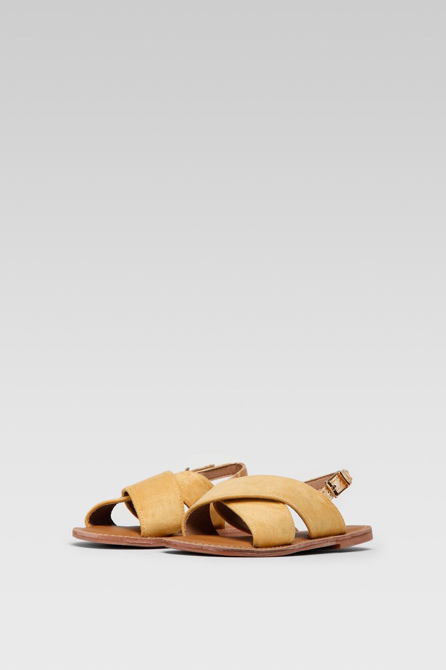 Sandały Nelli Blu CS21882-06 Miodowy