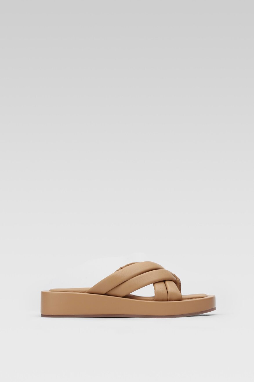 Klapki Sergio Bardi DELL-CHV-AC-01SB Camel