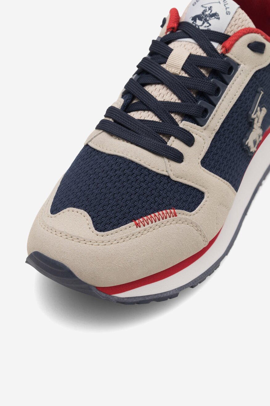 Sneakers Beverly Hills Polo Club PATCH-01 Granatowy