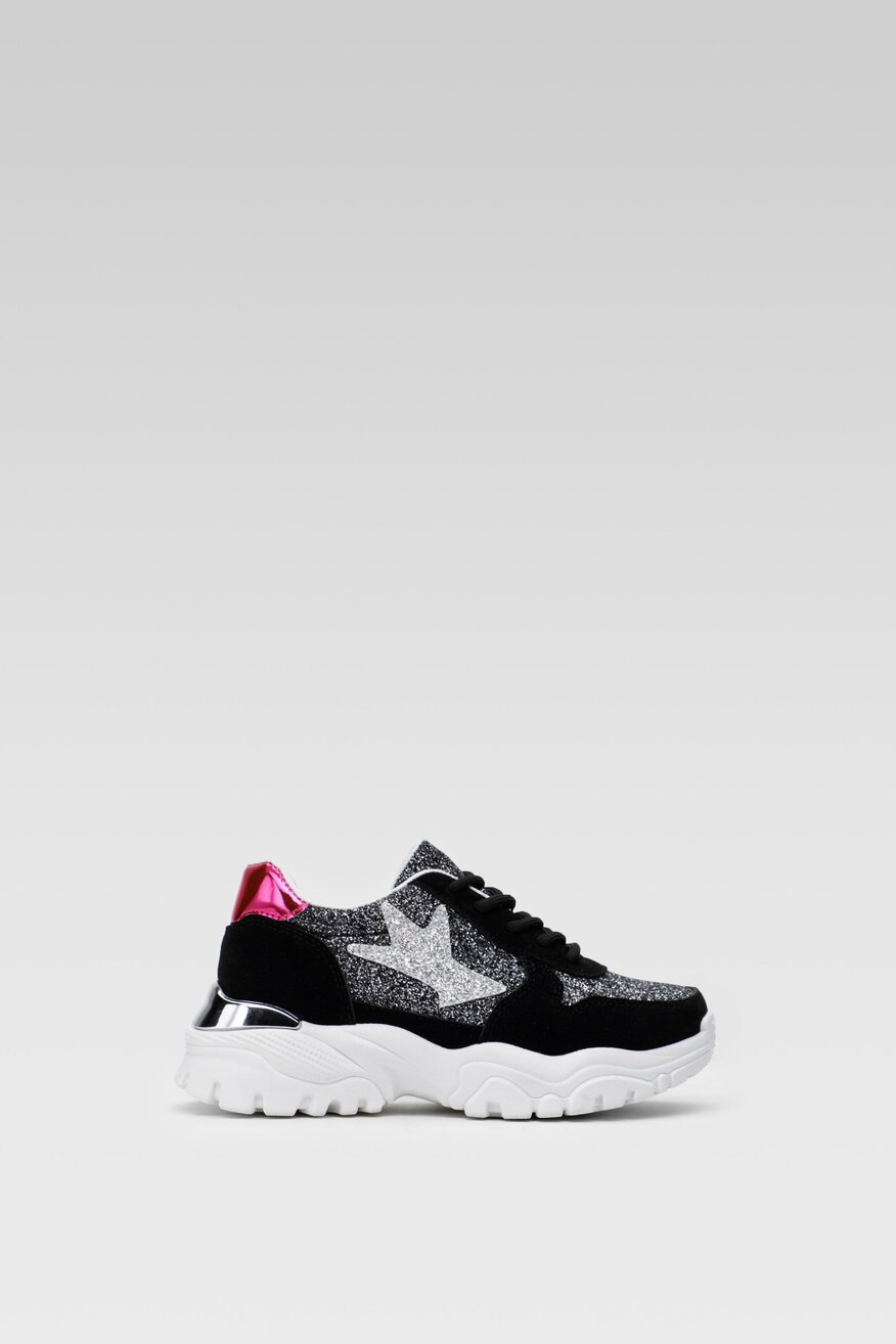 Półbuty DeeZee TS5227K-05 Czarny