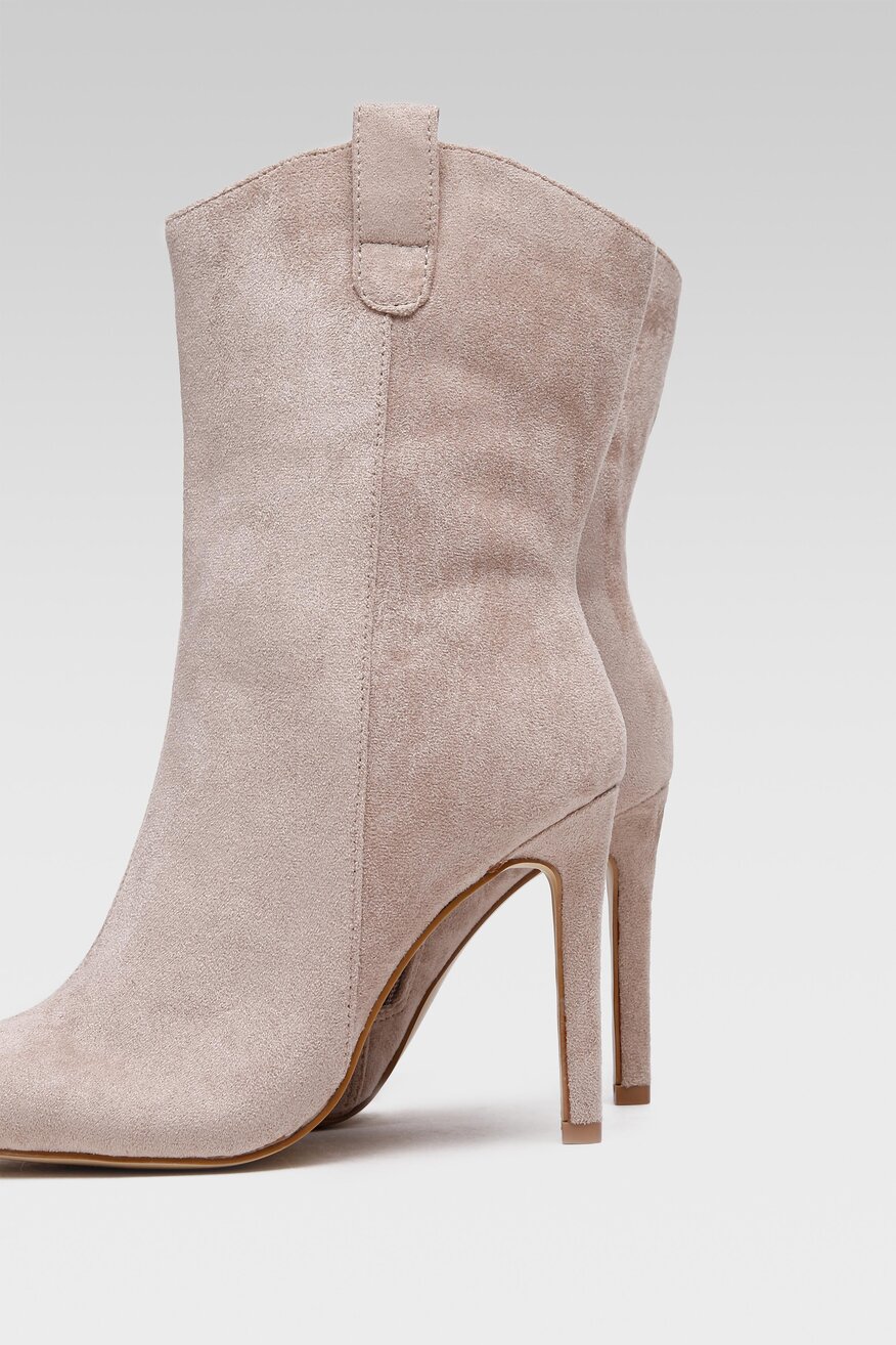 Botki DeeZee WYL2979-21 Beżowy