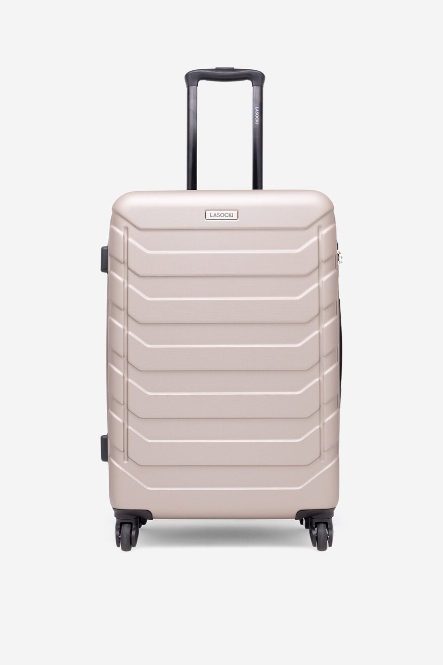 Walizka Lasocki WAS-M-004-A23-GOLD Złoty