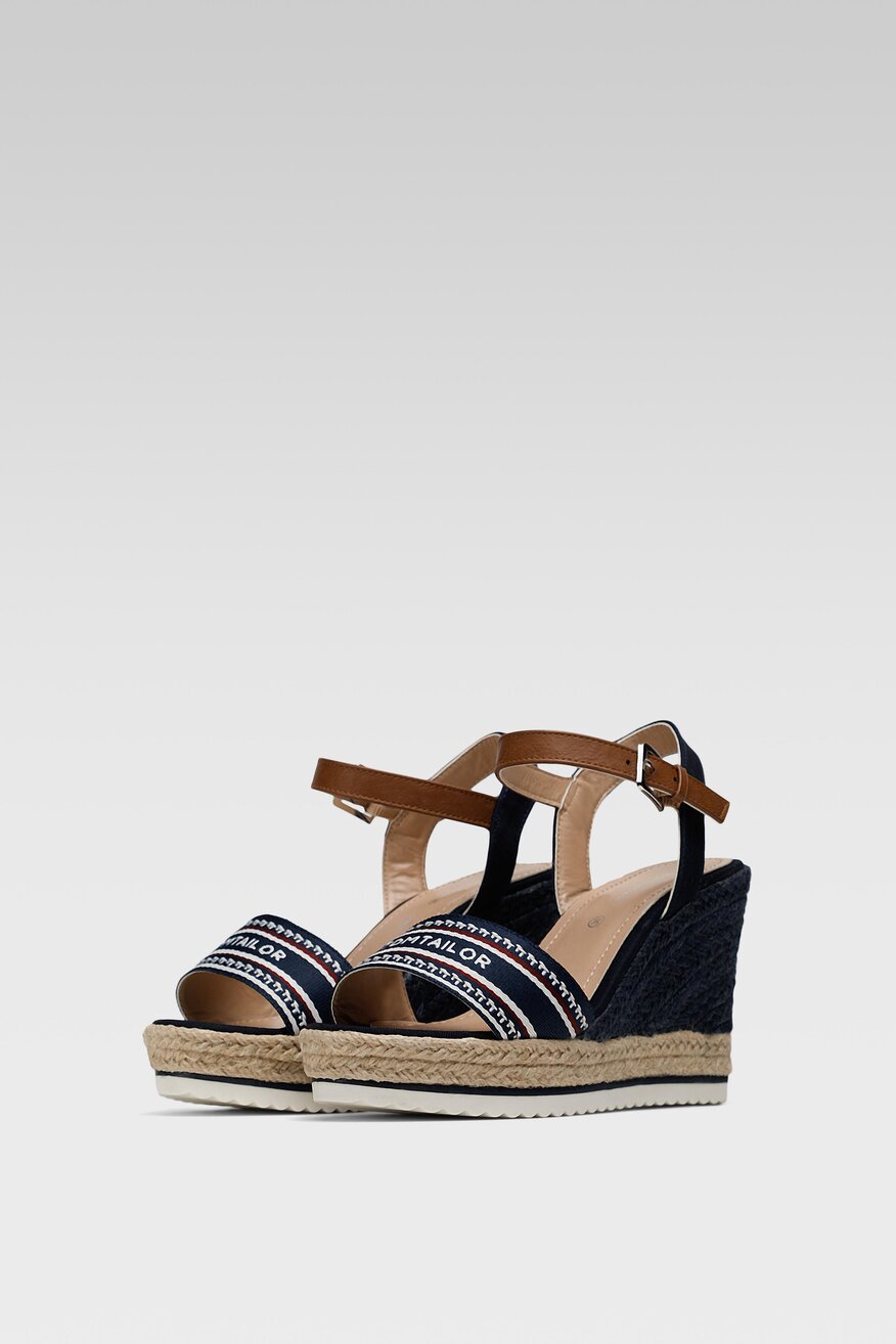 Sandały Tom Tailor 329020700 Granatowy