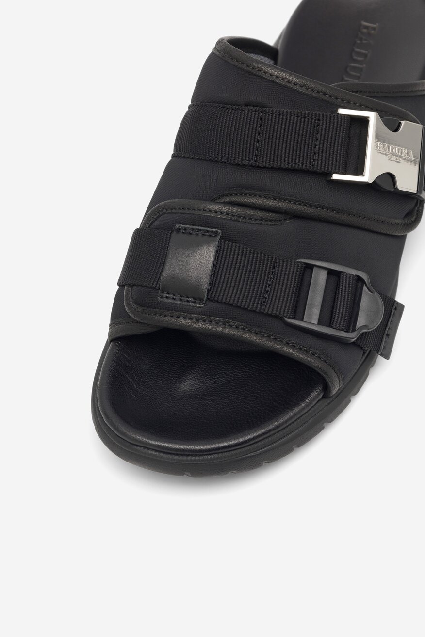 Klapki Badura BOBBY-02 MB Czarny