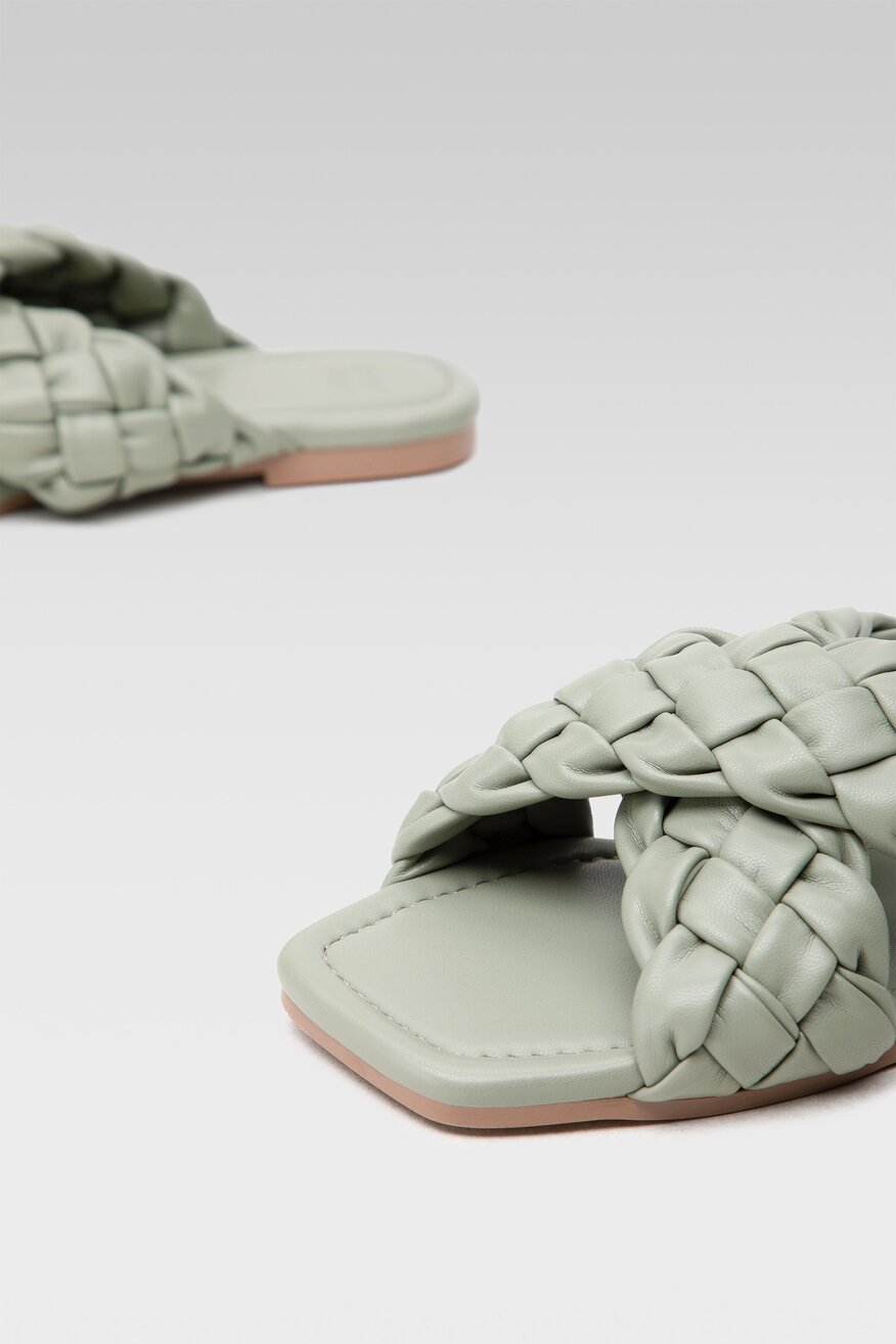 Klapki Jenny Fairy LS5520-10 Zielony