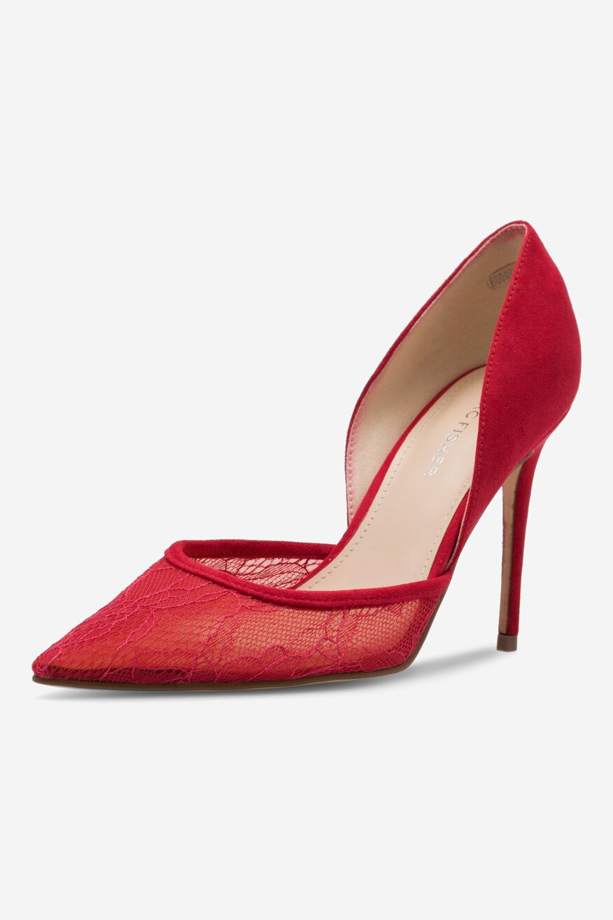 Czółenka MARC FISHER F-CHRISTEY MRE01 Czerwony