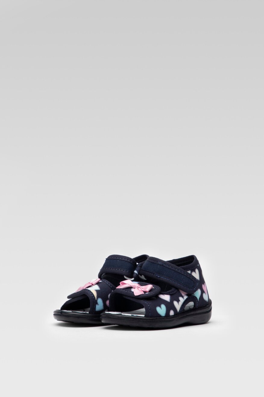 Kapcie MB 2PU26/12-28POIR Granatowy