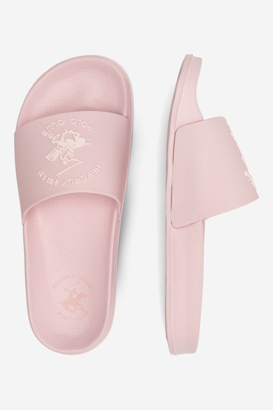 Klapki basenowe Beverly Hills Polo Club WP-CA23052-1C Różowy