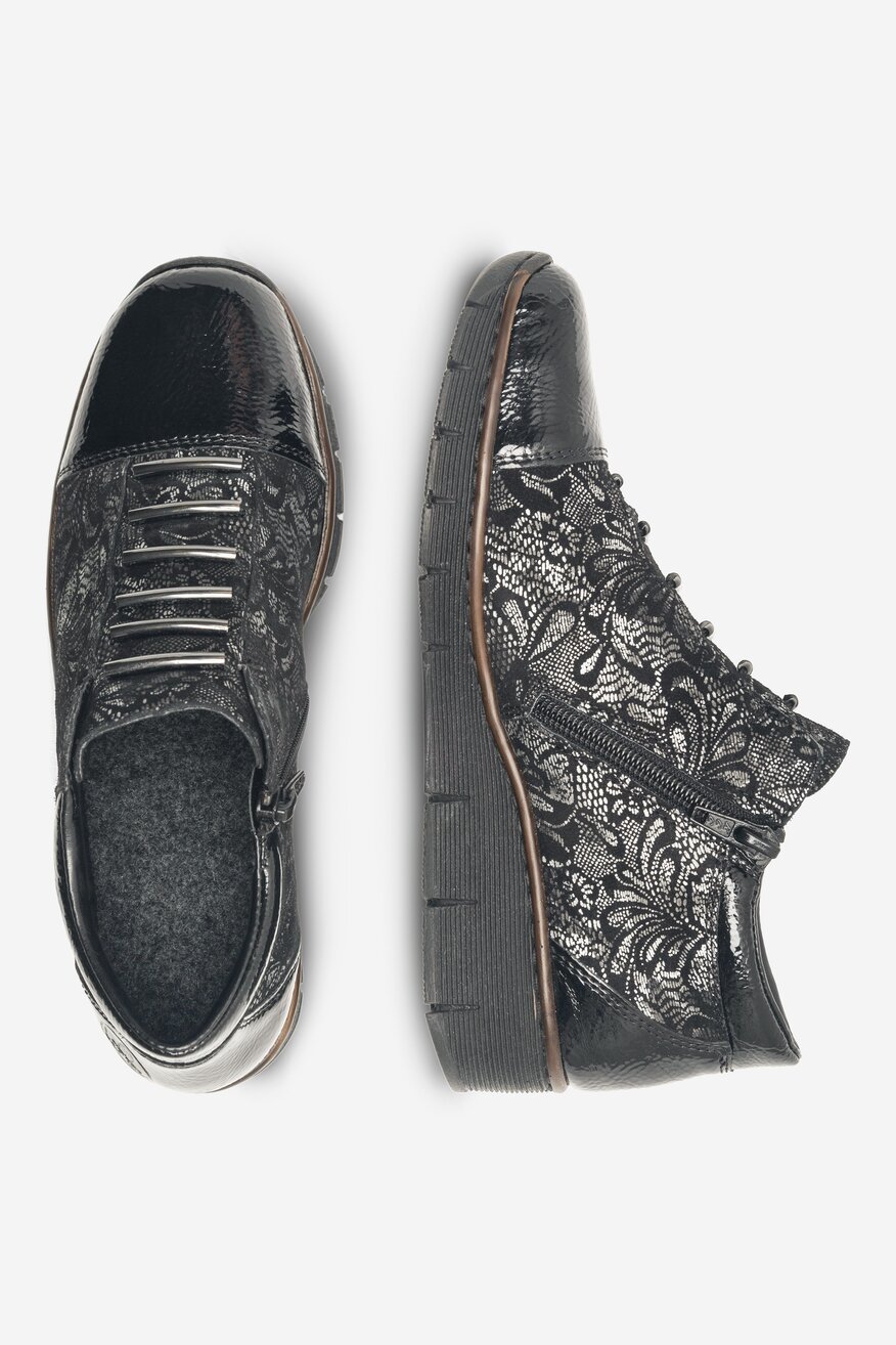 Trzewiki Rieker 53778-00 Czarny