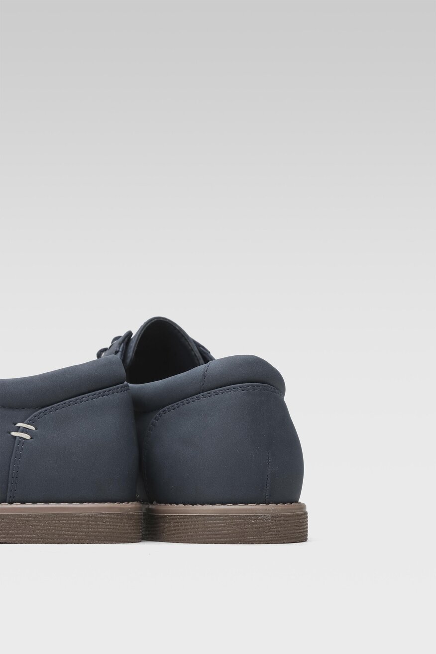 Półbuty Lanetti MYL8486-1 Granatowy