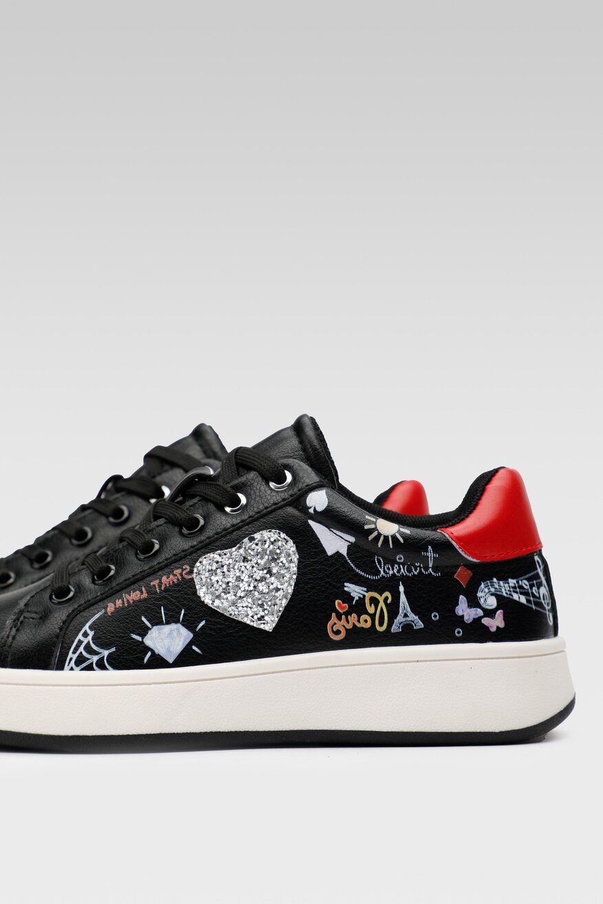 Półbuty Nelli Blu CS5861-01 Czarny