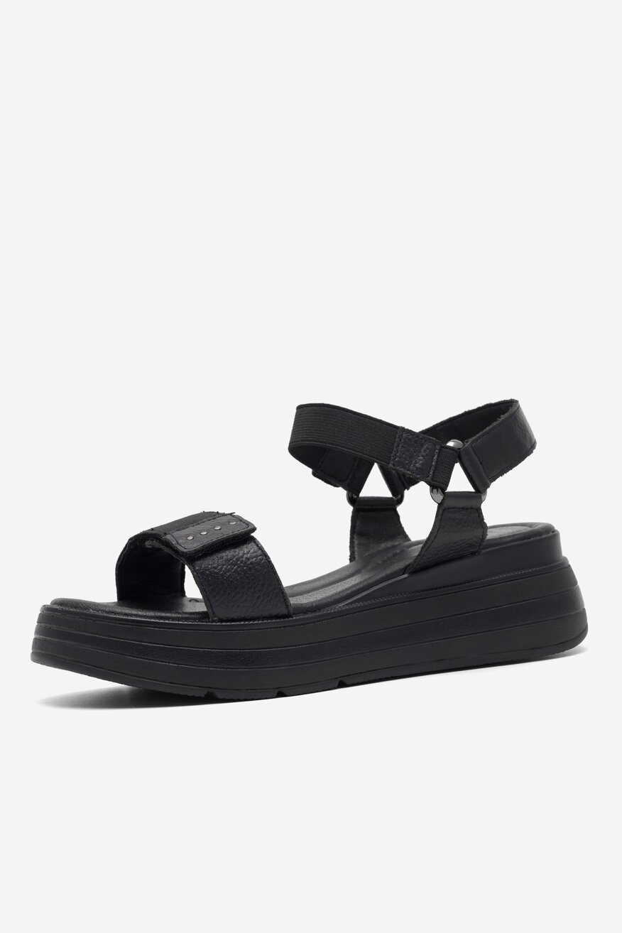 Sandały Sarah Karen ARC-4884-08 Czarny