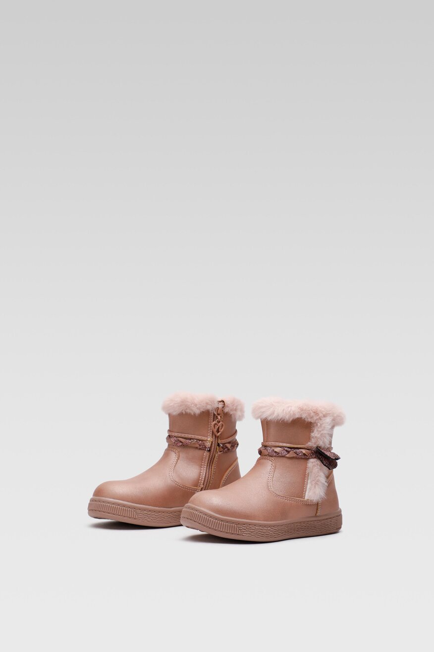 Kozaki Nelli Blu CM211101-12 Różowy jasny