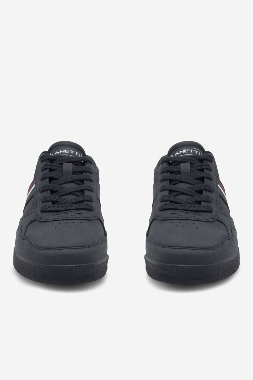 Półbuty Lanetti MP07-11728-03 Granatowy