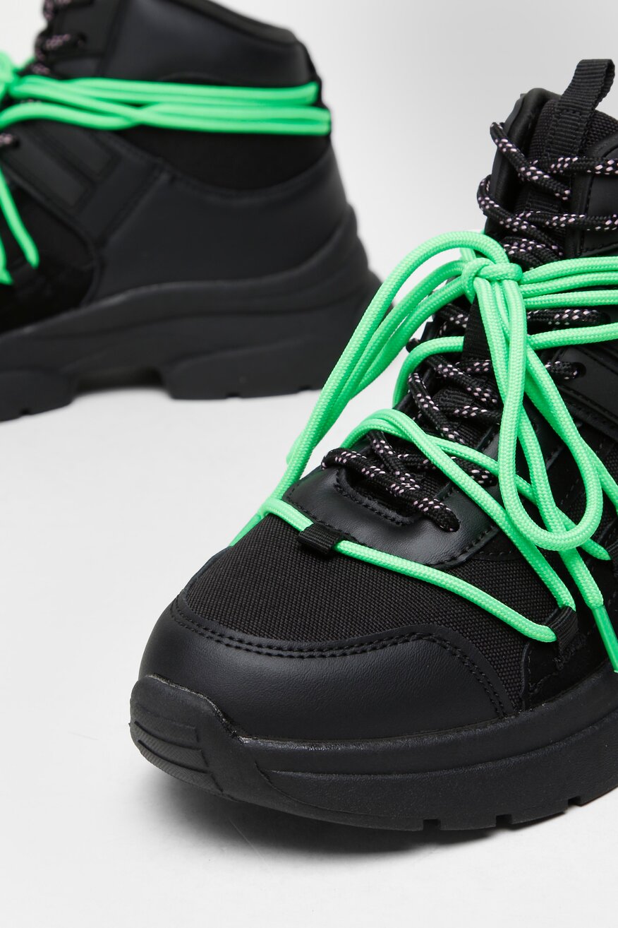 Trzewiki Nylon Red WAG1156306A Czarny