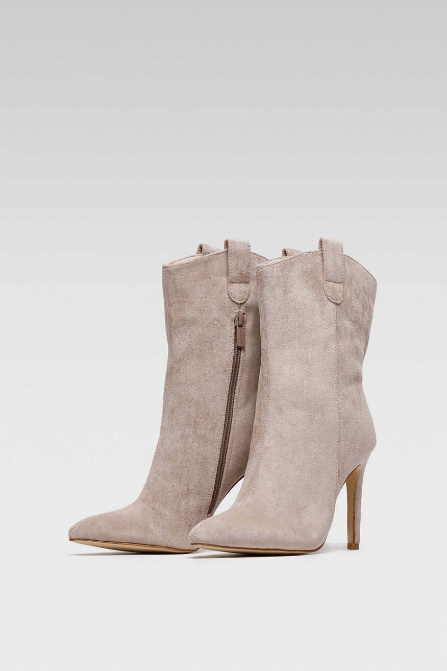 Botki DeeZee WYL2979-21 Beżowy