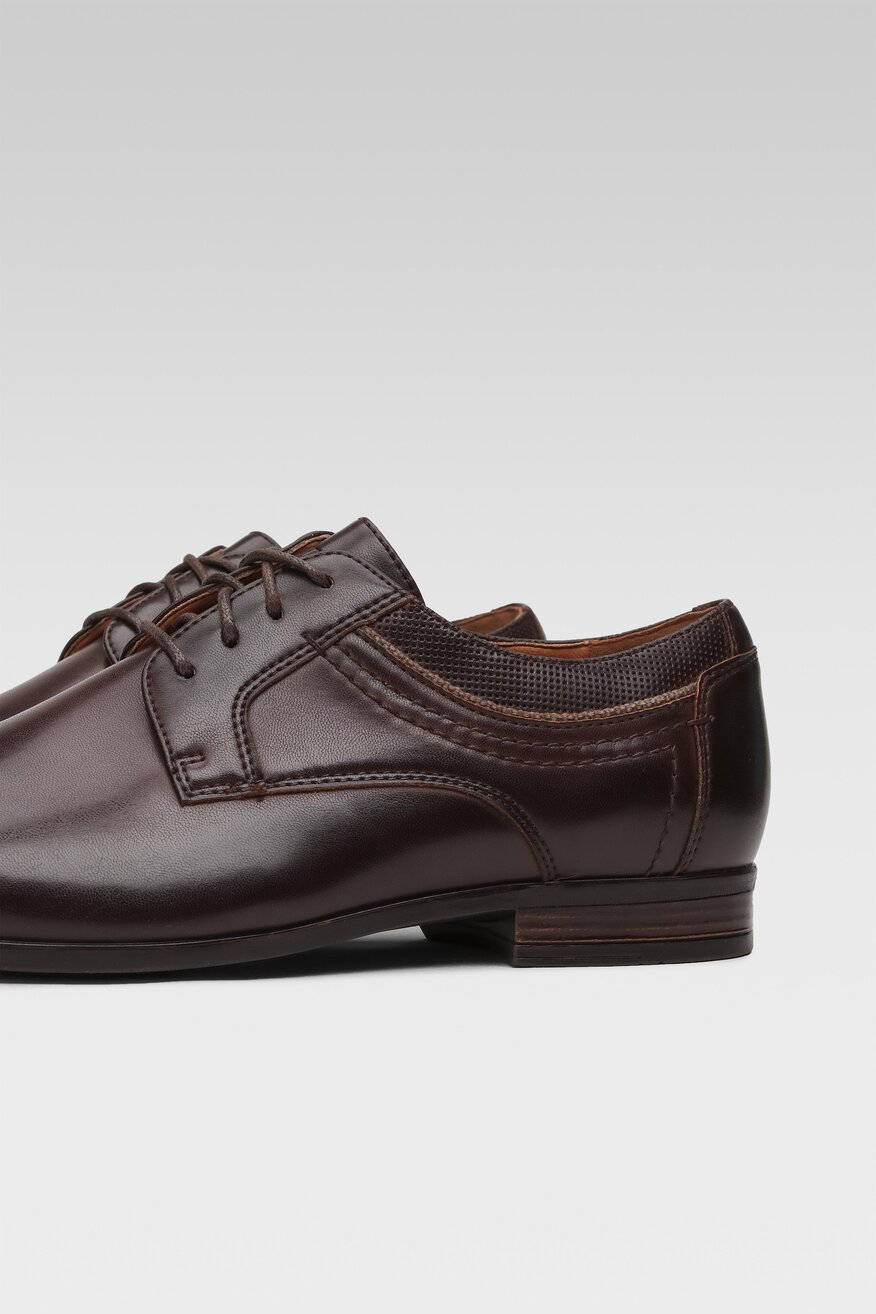 Półbuty Ottimo MBS-VIGO-10 Brązowy ciemny