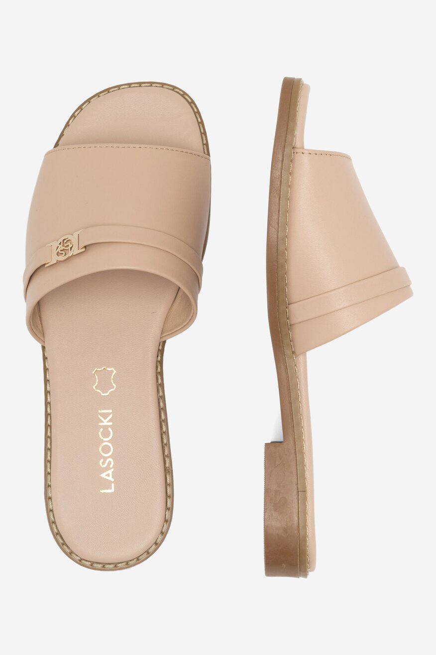 Klapki Lasocki ELE RST-ELE-02 Beżowy