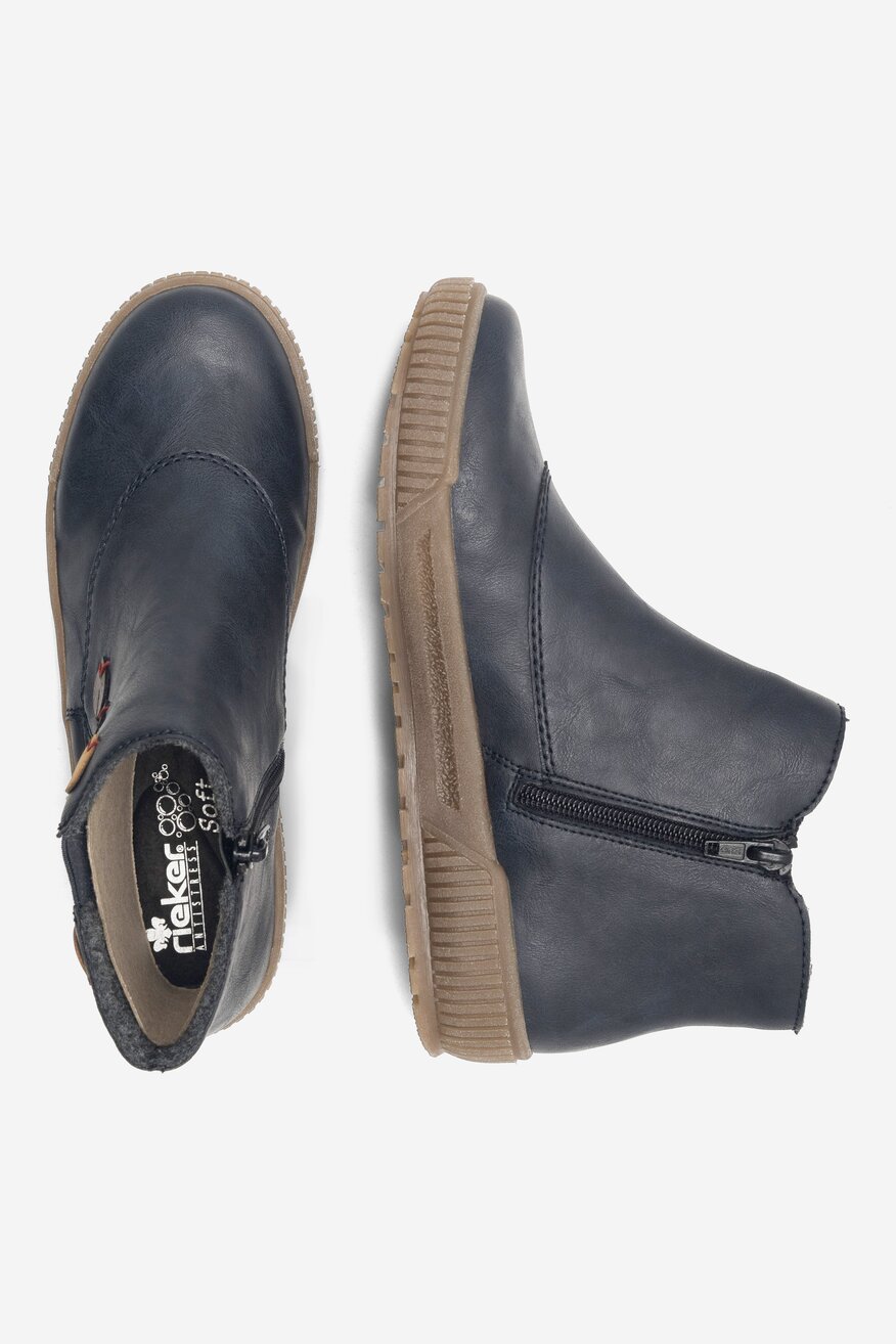 Botki Rieker N0751-14 Niebieski