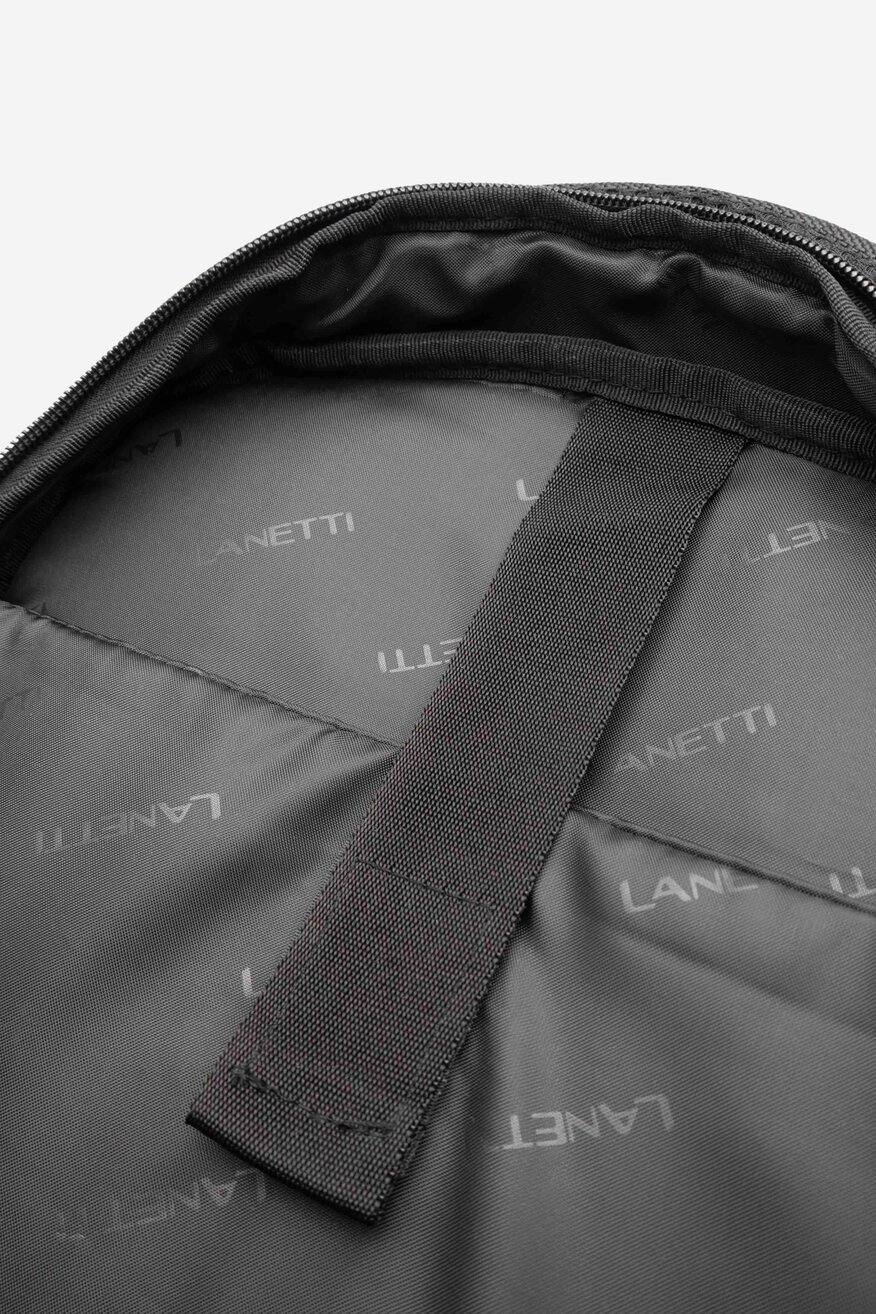 Plecak Lanetti BMP-S-010-10-09 Czarny