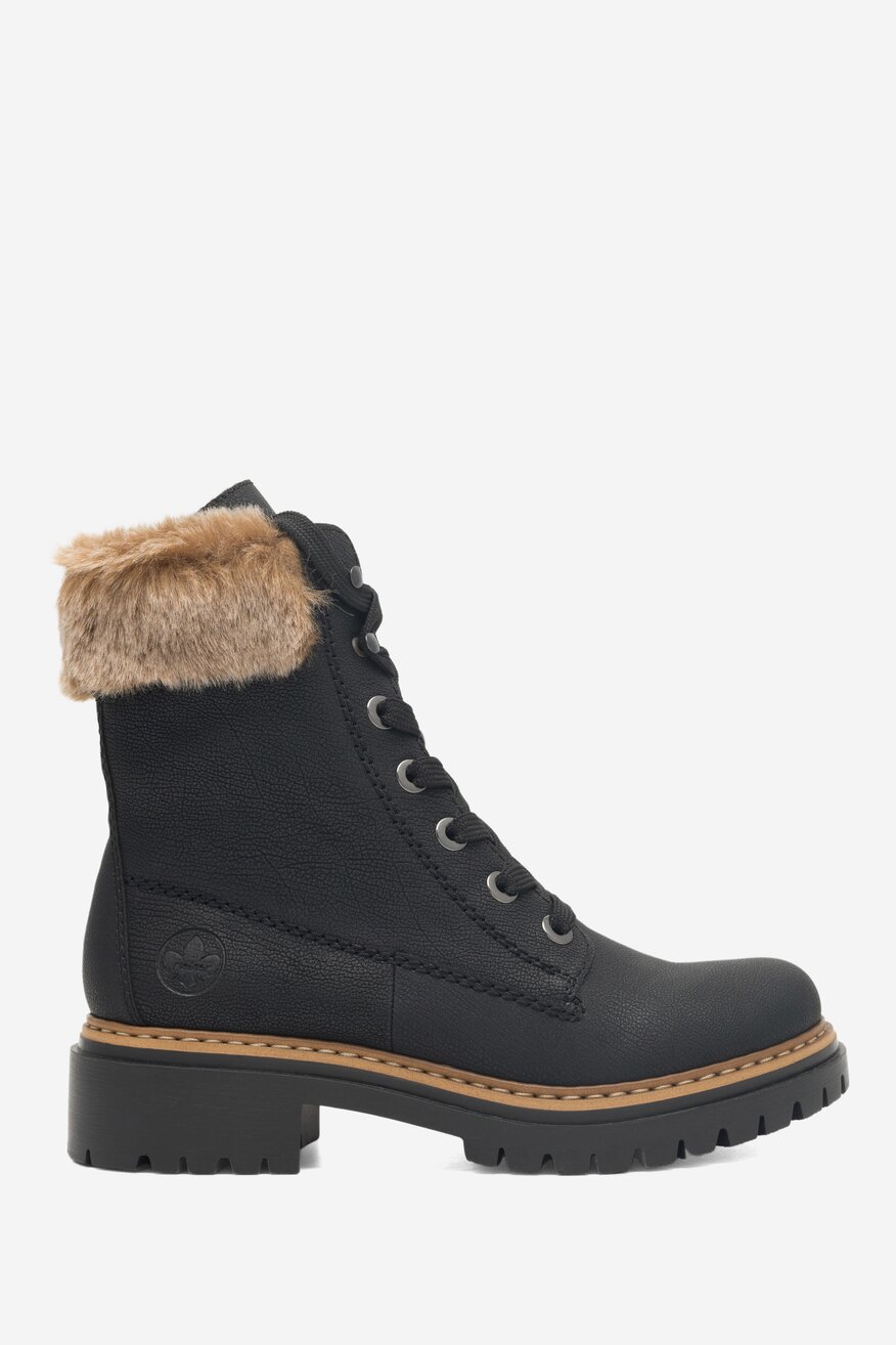 Trzewiki Rieker 72630-00 Czarny