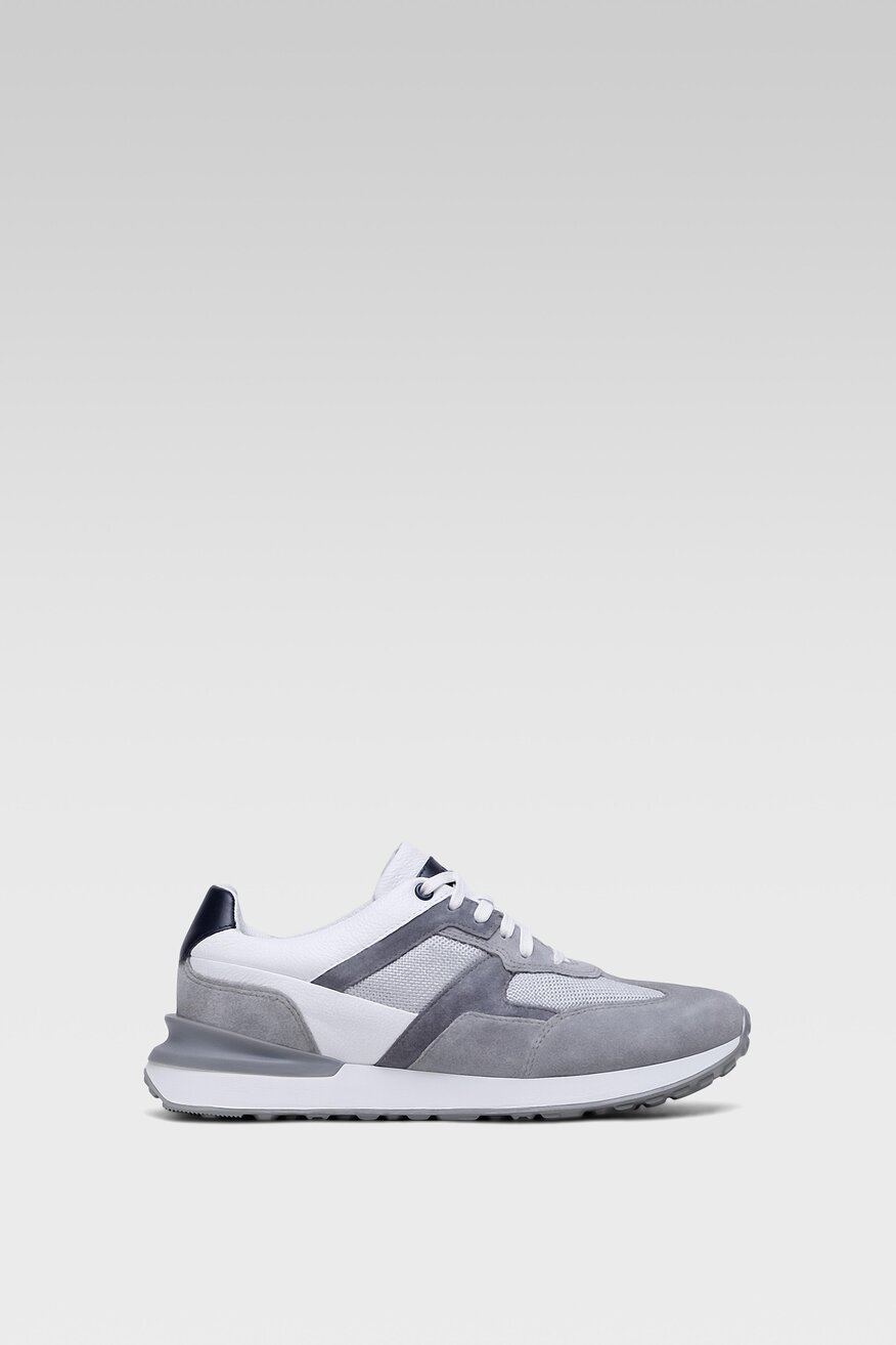 Półbuty Badura MB-GRAFTON-05 Szary jasny