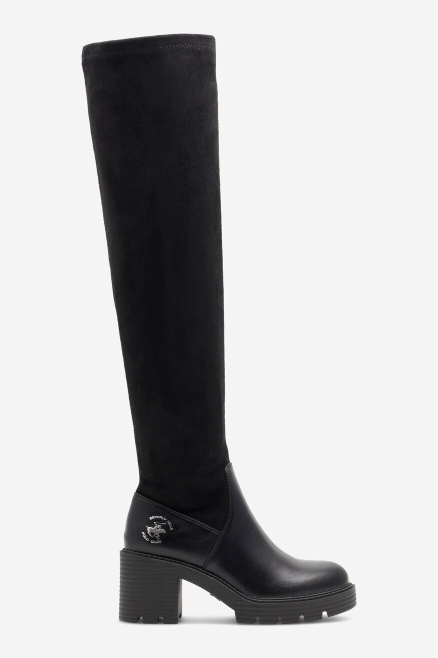 Kozaki Beverly Hills Polo Club WS6103-04 Czarny