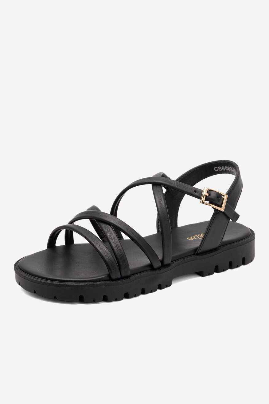 Sandały DeeZee CS6082-02 Czarny