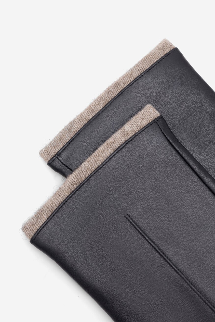 Rękawiczki męskie Lasocki 2M6-003-AW23 Czarny