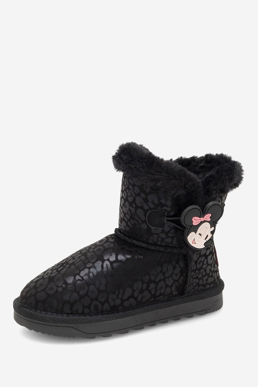 Botki Mickey&Friends AW23-6DSTC-B Czarny