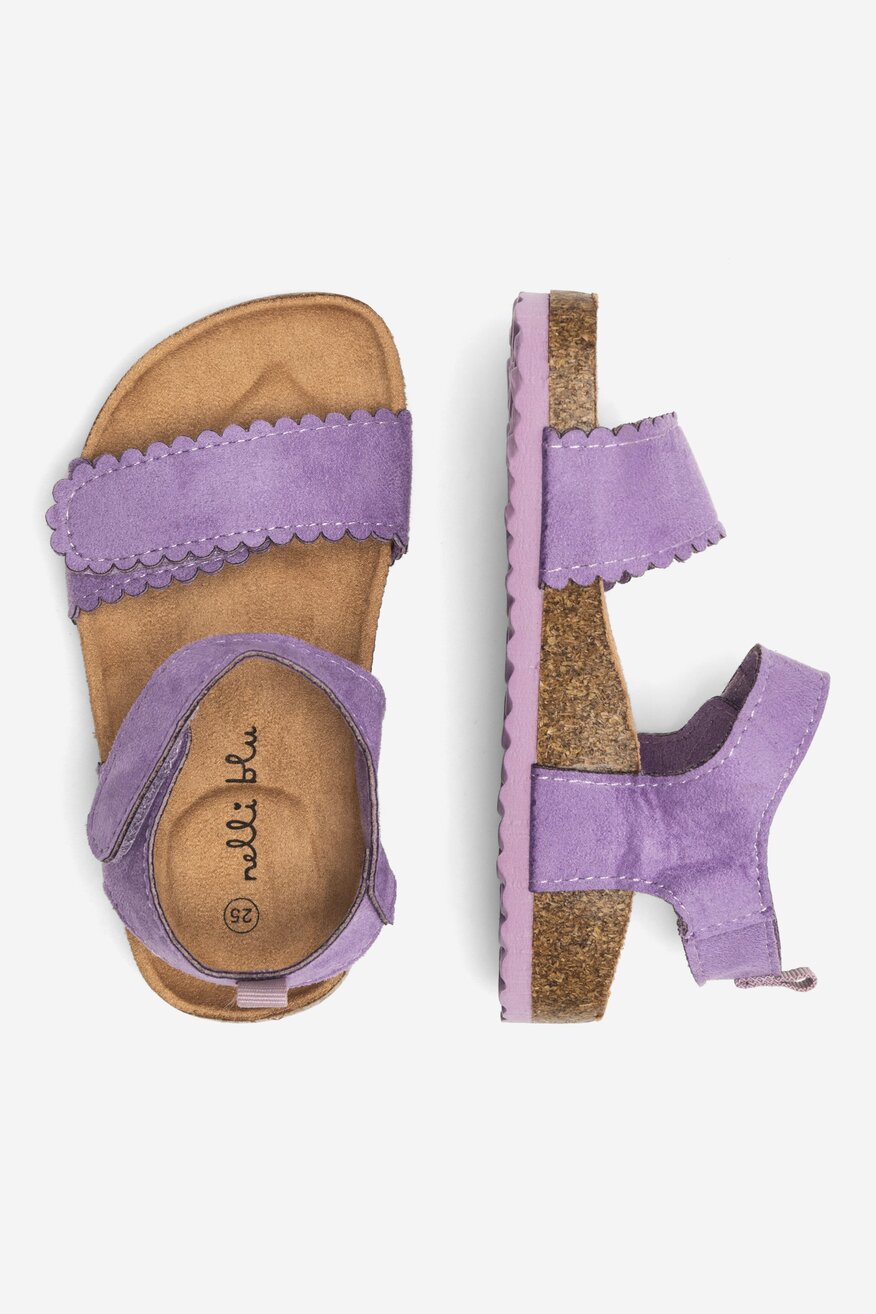 Sandały Nelli Blu CM220518-19 Fioletowy