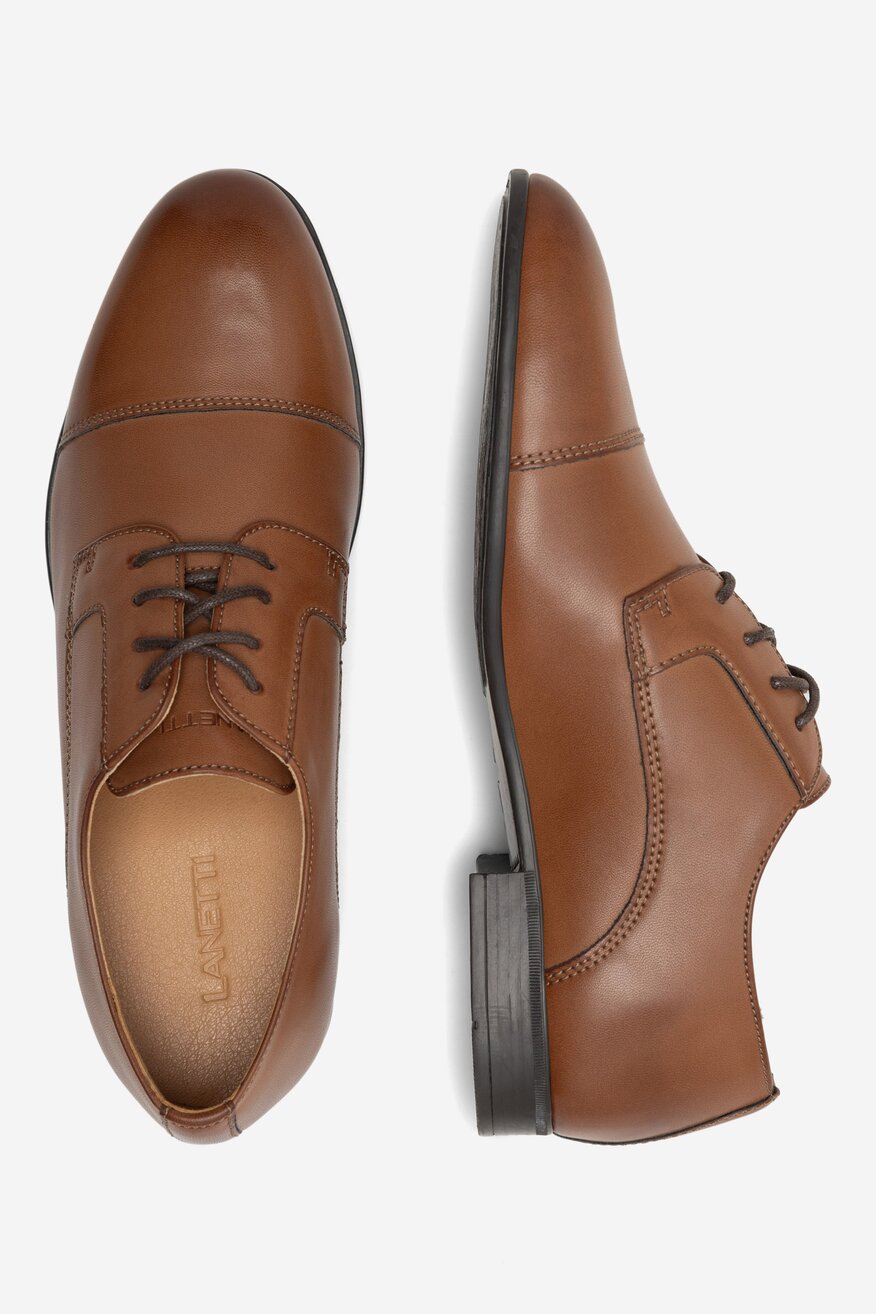 Półbuty Lanetti MOSE-20 MBS Camel