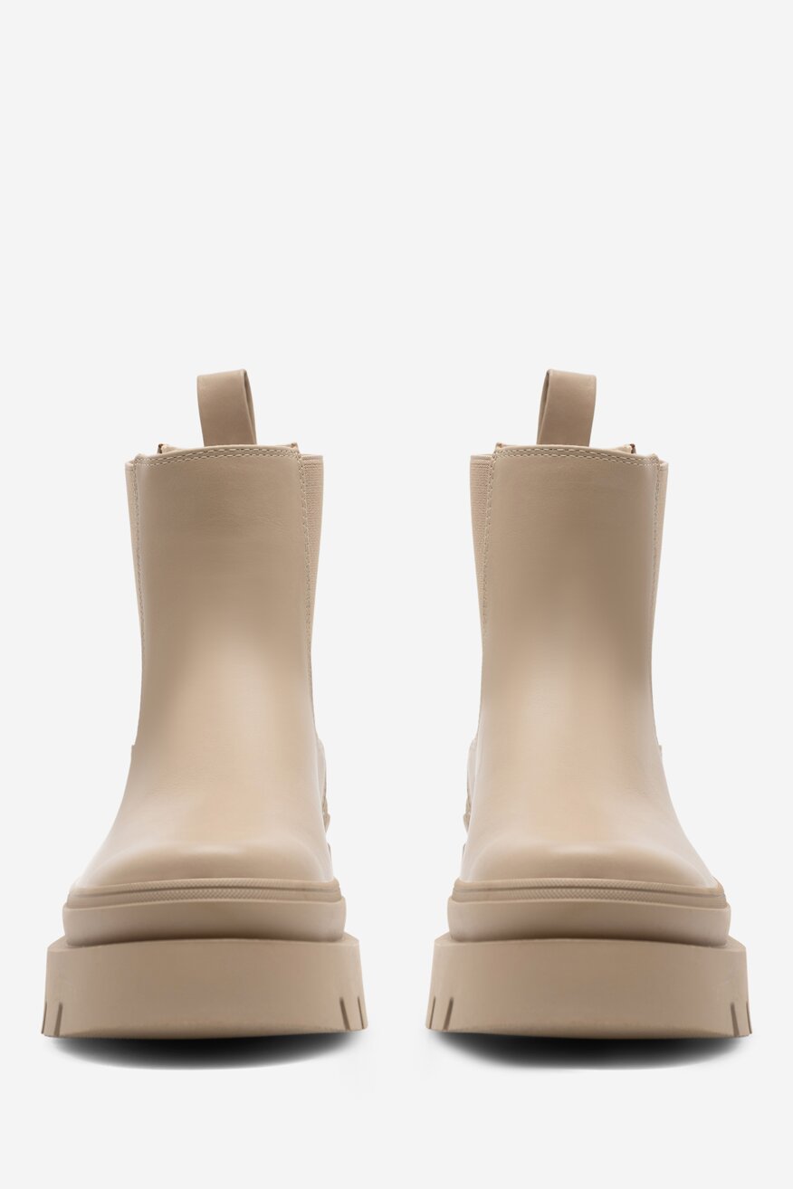 Botki DeeZee LARA H230208-1 Beżowy