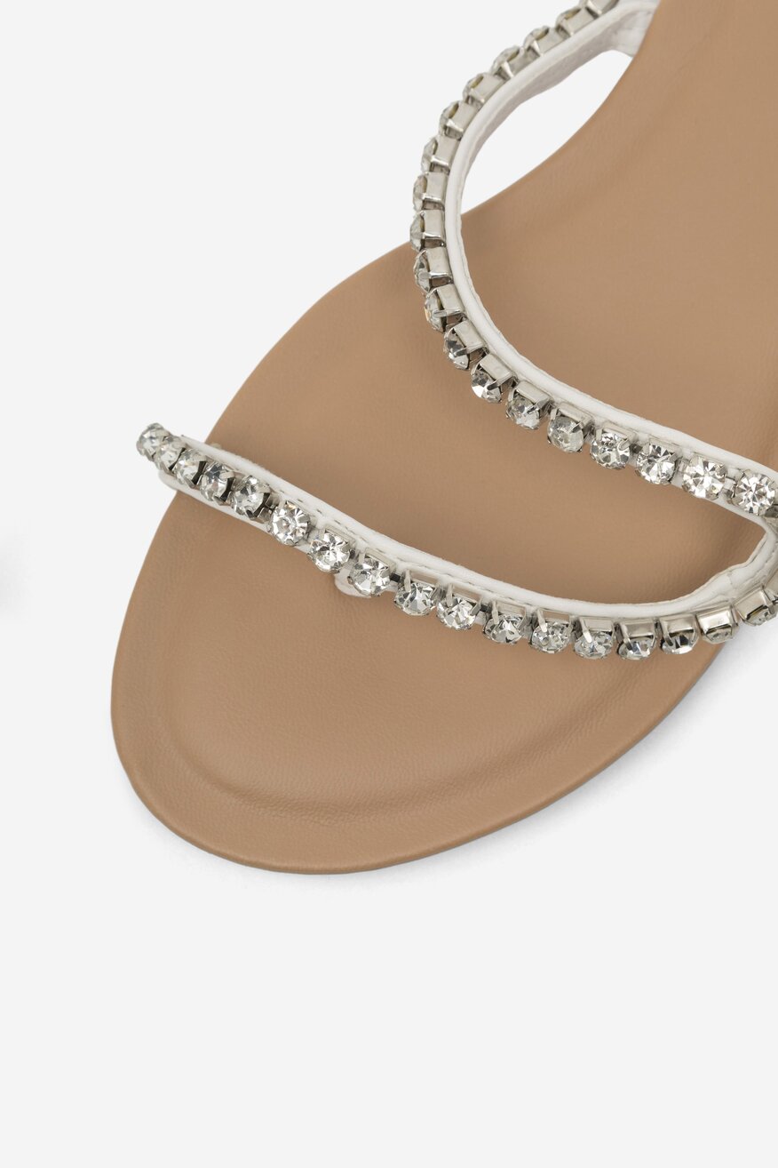 Klapki DeeZee GIVE ME ALL LS5712-13A Biały